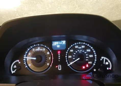 2017 Honda Odyssey Ex-L from USA, damaged, VIN 5FNRL5H60HB001084